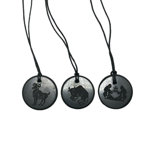 Shungite Pendant Zodiac