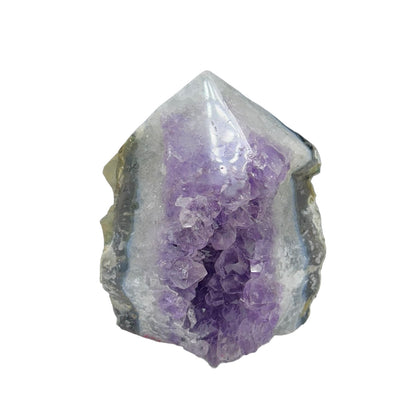 Amethyst Druzy Polished Top Points 1kg/2lbs