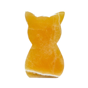 Orange Calcite Cats