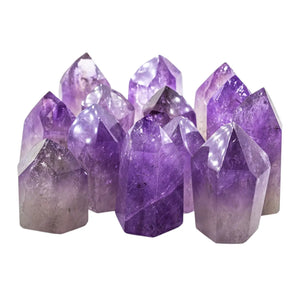 Amethyst Polished Points Standing AA