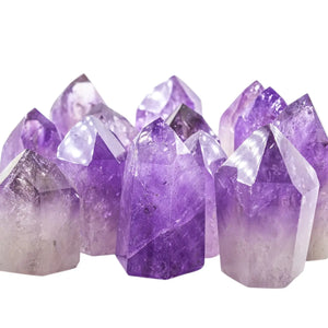Amethyst Polished Points Standing AA