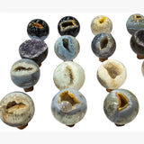 Agate Druzy Spheres