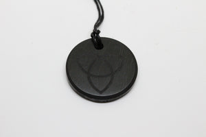 Shungite Pendant Engraved Tricvet