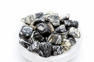 Zebra Jasper Tumbled 10-20mm
