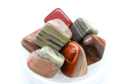 Poppy Jasper Tumbled 30-45mm