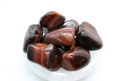 Red Tiger Eye Tumbled 30-45mm