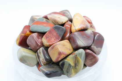 Poppy Jasper Tumbled 10-20mm
