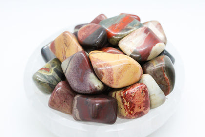 Poppy Jasper Tumbled 10-20mm