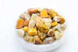 Yellow Crazy Lace Agate Tumbled 10-20mm