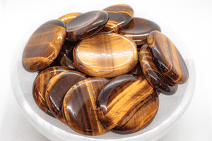 Yellow Tiger Eye worry stones