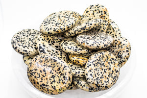 Dalmatian Jasper Worry Stones
