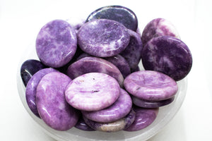 Lepidolite Worry Stones