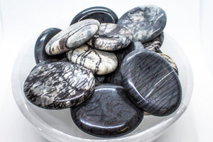 Zebra Jasper Worry Stones