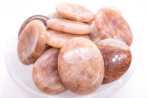 Strawberry Quartz Worry Stones