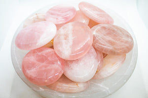 Rose Quartz Worry Stones
