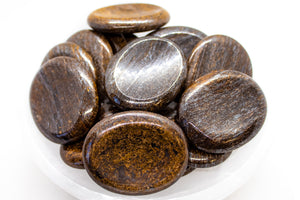 Bronzite Worry Stones