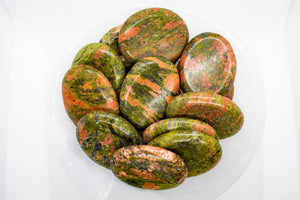 Unakite Worry Stones