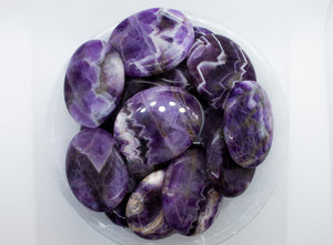 Amethyst Worry Stones