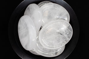 Clear Quartz Worry Stones
