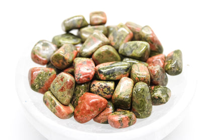 Unakite Tumbled 10-20mm