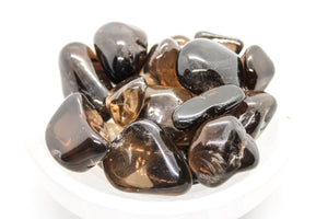 Smoky Quartz Tumbled (Dark) 20-30mm